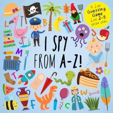 I Spy A-Z Fun Guessing Game for Toddlers Educational Gift