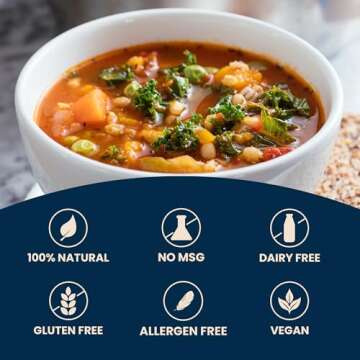 Massel Vegetable Bouillon Powder, Gluten Free, Low Fodmap Stock, Fat Free, MSG Free, Dairy Free, Non...