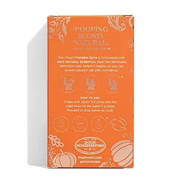 Poo-Pourri Pumpkin Spice Toilet Spray for Fall Comfort