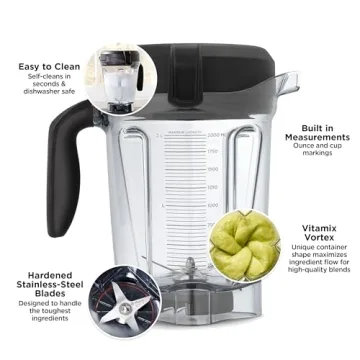 Vitamix 64oz Low-Profile Container for Big Blends