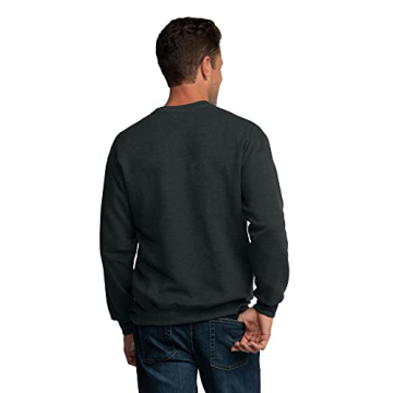 Men's Eversoft Fleece Crewneck Sweatshirt - Black Heather