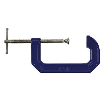 IRWIN QUICK-GRIP C-Clamp, 6", 225106, Blue