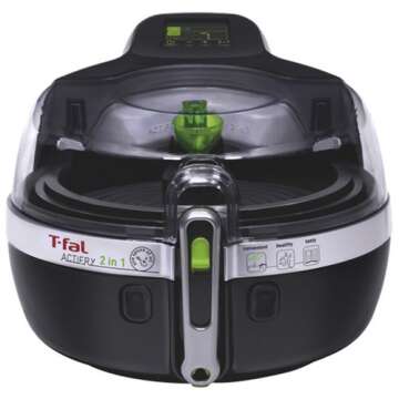 T-Fal YV960151 ActiFry 2 IN 1 Multi-Cooker - Dual Cooking Technology for Delicious Meals