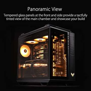 ASUS TUF Gaming GT502 Mid-Tower Case with RGB Fans