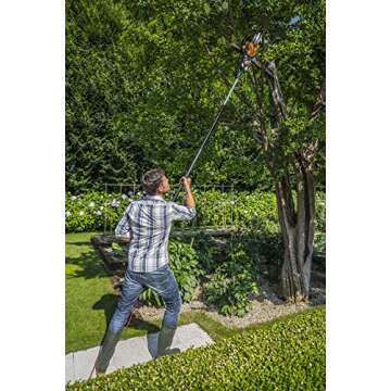 WORX WG310 Electric Power Pole Saw for Easy Yard Care