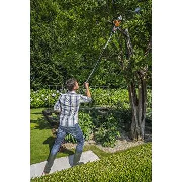 WORX WG310 Electric Power Pole Saw for Easy Yard Care