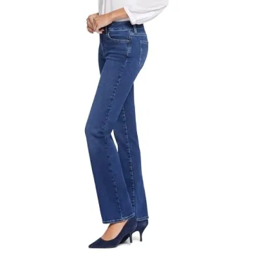 NYDJ Women's Misses Marilyn Straight Denim Jeans in Cooper