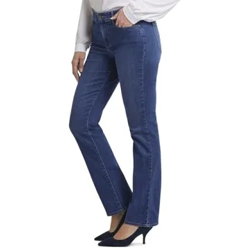 NYDJ Women's Misses Marilyn Straight Denim Jeans in Cooper