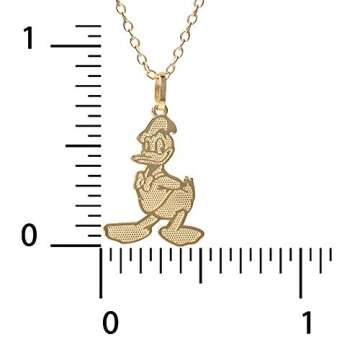 Disney Donald Duck Gold Pendant Necklace for All Occasions