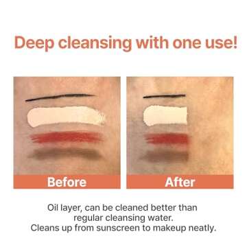 Dr. Bio Double Layering Cleansing Water (16.9oz/480ml) | Face Cleanser and Makeup Remover, Micellar Cleansing Water for Sensitive Skin, Probiotic Soothing and Hydration, Korean Skin Care, Vegan