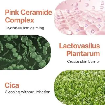 Dr. Bio Double Layering Cleansing Water (16.9oz/480ml) | Face Cleanser and Makeup Remover, Micellar Cleansing Water for Sensitive Skin, Probiotic Soothing and Hydration, Korean Skin Care, Vegan