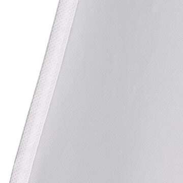 Kntiwiwo Garment Bags Clear Suit Bag for Closet Storage Hanging Clothes Dress Cover Bags (24" x 40"12pcs)