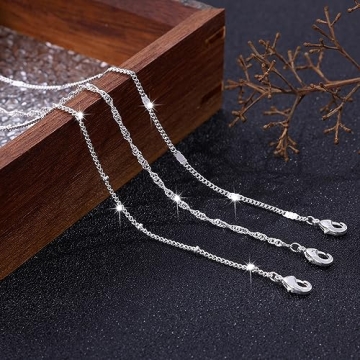 Stylish Picuzzy Silver Bracelets Set for Women - Trendy & Dainty