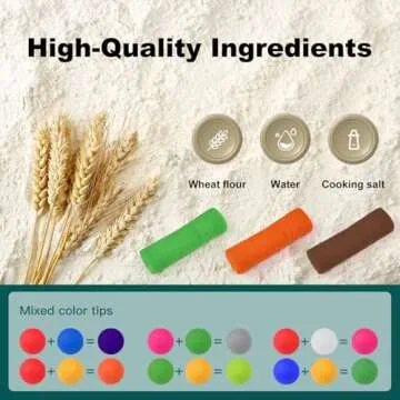 Dinosaur Dough Play Set for 3-8 Year Olds