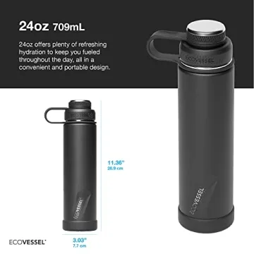 EcoVessel Boulder Insulated Bottles for Everyday Adventures
