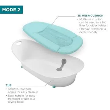 Contours Oasis Baby Bathtub - Comfortable & Versatile