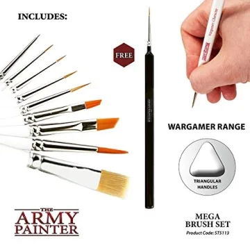 Ultimate Army Painter Brush Set for Miniature Painting