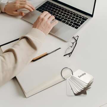 KTOJOY 2 Inch (15 Pack) Loose Leaf Binder Book Rings, with Metal Nickel Plated for Key,and Index Cards, for School, Home, or Office, Silver