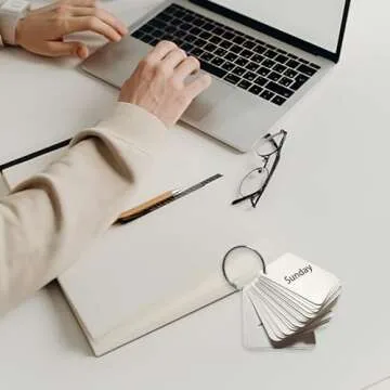 KTOJOY 2 Inch (15 Pack) Loose Leaf Binder Book Rings, with Metal Nickel Plated for Key,and Index Cards, for School, Home, or Office, Silver