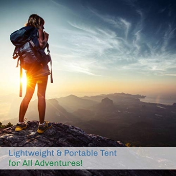 Lightweight 2 Person Camping Tent by Wakeman Outdoors