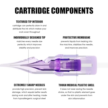 Mast Pro2 1207RL Tattoo Needle Cartridges - 20 Pack