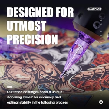 Mast Pro2 1207RL Tattoo Needle Cartridges - 20 Pack