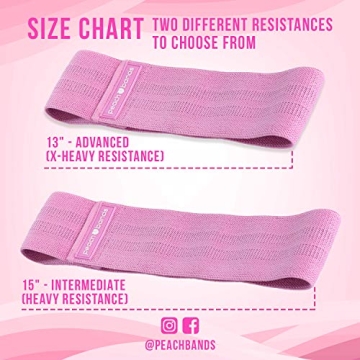 PEACH BANDS Hip Band for Enhanced Glute Workouts