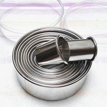 Versatile 11-Piece Stainless Steel Cookie Cutter Set