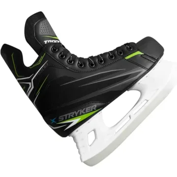 TronX Stryker Soft Boot Ice Hockey Skates for All Ages