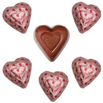 Fruidles Valentine's Milk Chocolate Hearts in Bulk 5 lb