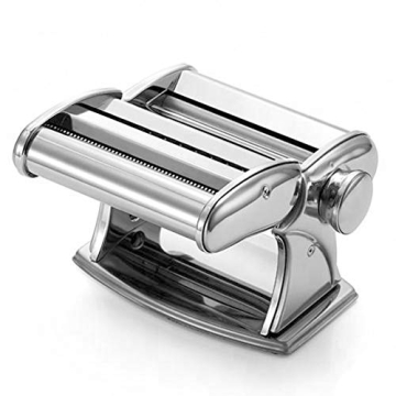 Shule Stainless Steel Pasta Maker with Cutter and Attachments