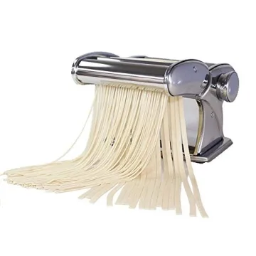 Shule Stainless Steel Pasta Maker with Cutter and Attachments