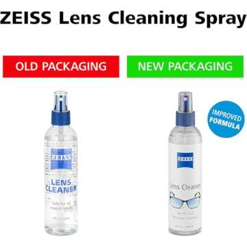 ZEISS Lens Care Pack: 2 Spray Bottles & Microfiber Cloths
