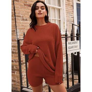 LILLUSORY 2024 Spring Fashion 2 Piece Outfit Set