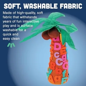 Chicka Chicka Boom Boom Plush Tree Set with Letters