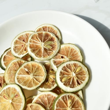 Natural Dehydrated Dry Lime Slices for Your Cocktails
