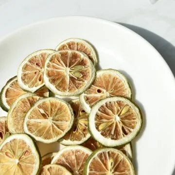Natural Dehydrated Dry Lime Slices for Your Cocktails