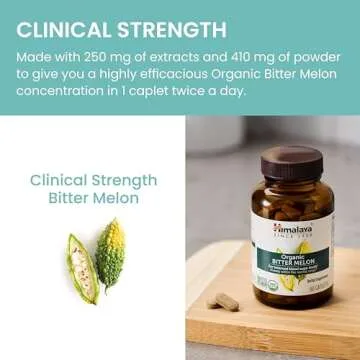 Himalaya Organic Bitter Melon for Glucose Metabolism 660mg