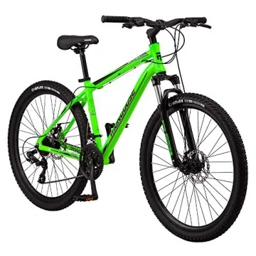 Mongoose Switchback Trail Hardtail Mountain Bike for Adult Men Women, Front Suspension, 21-Speed, 27...