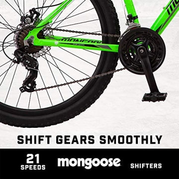 Mongoose Switchback Mountain Bike - 21-Speed, 27.5-Inch Wheels