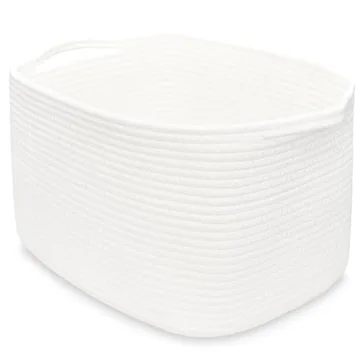 ABenkle Woven Storage Basket - Versatile Decorative Organizer