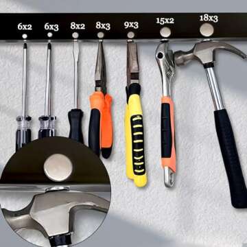 MIN CI 100 Pcs Strong Neodymium Magnets Disc, 8 x 2 mm Small Magnets for Whiteboard, Mini Round Rare Earth Magnets for Building Scientific Models Dry Erase Board Office Fridge Crafts