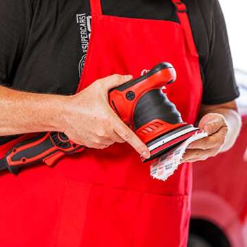 Griot's Garage BMFC6 6" Microfiber Fast Cutting Pad (Set of 2) - High Performance Polishing Pads for...