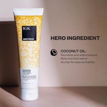 IGK Mistress Hydrating Hair Balm for Frizz-Free Shine