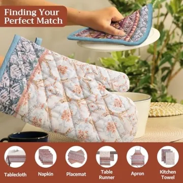 Elegant Maison d' Hermine Cotton Pot Holders Set
