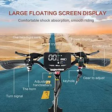 Arwibon Q30 Electric Scooter - Speed & Power Perfected