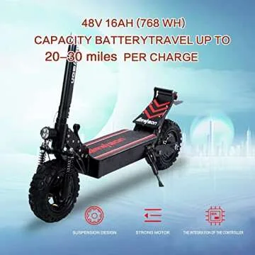 Arwibon Q30 Electric Scooter - Speed & Power Perfected
