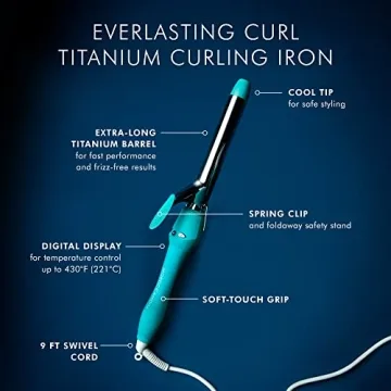 Premium Moroccanoil Everlasting Curling Iron for Beautiful Hair