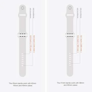 DONEGANI SB Sport Band for Apple Watch Bands Women Ultra 2 49mm, Series 10 46mm, 9 8 7 45mm 41mm, SE 6 5 4 44mm 40mm, 3 2 1 42mm 38mm Men iWatch, Strap Silicone Lake Blue