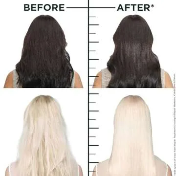 Garnier Fructis Hair Filler Strength Repair Serum Hair Treatment with Vitamin Cg, Hair Serum for Weak, Damaged Hair, 3.8 Fl Oz, 1 Count